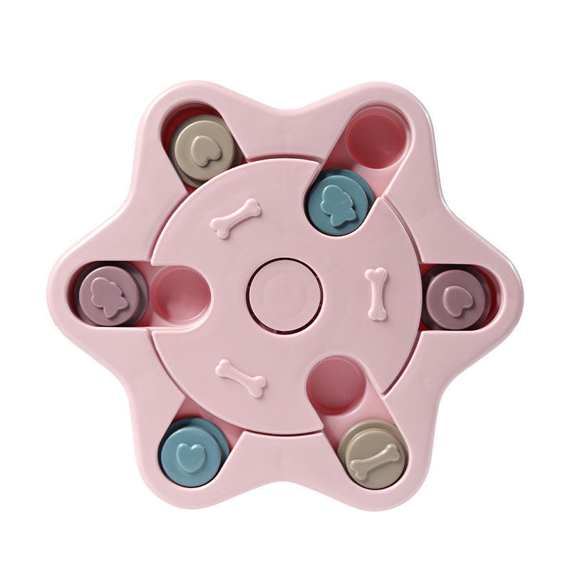 Claw Print Dog Toy, Pet Puzzle Slow Food Toy
