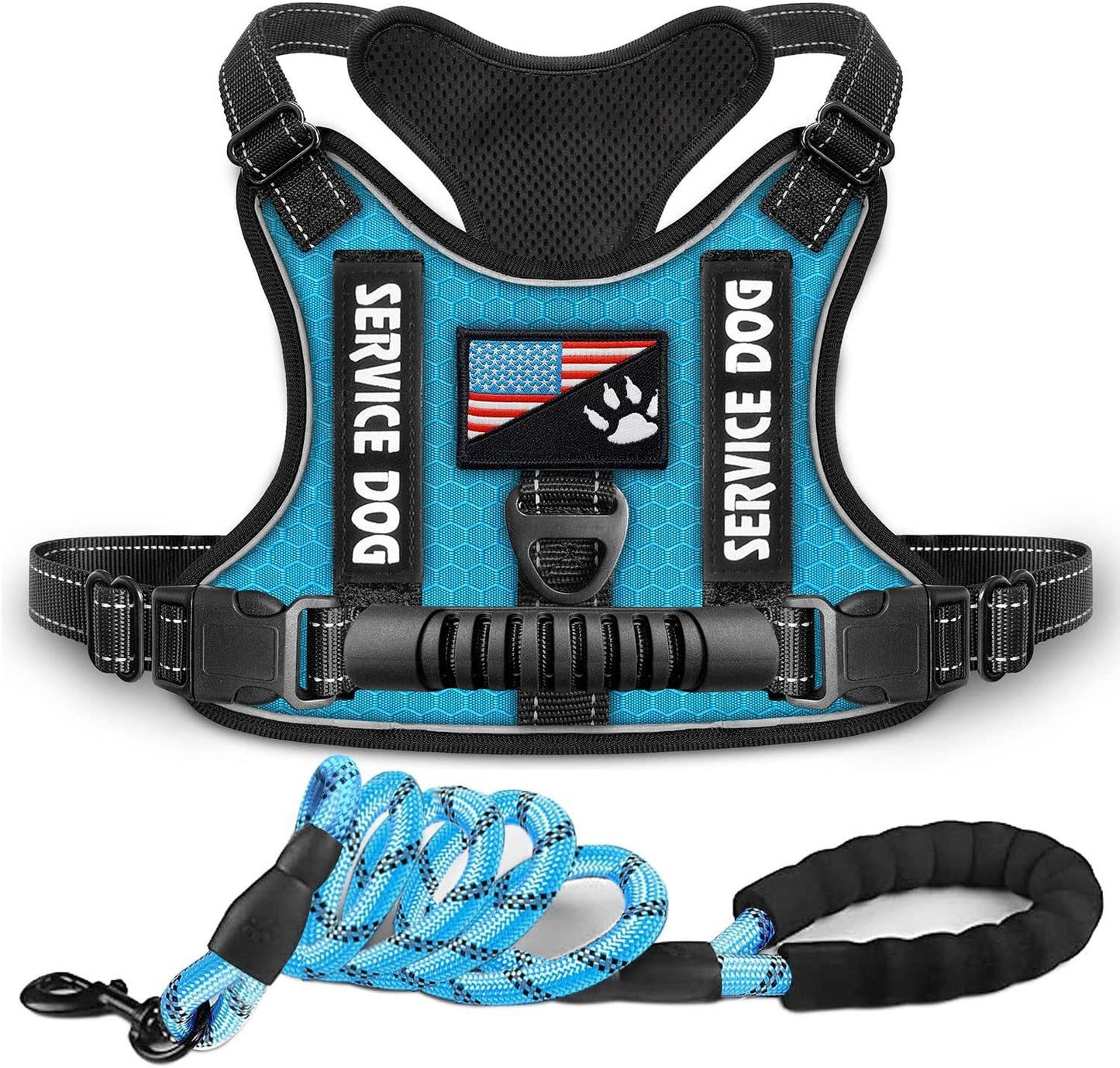 Dog Harness with Rope Leash
