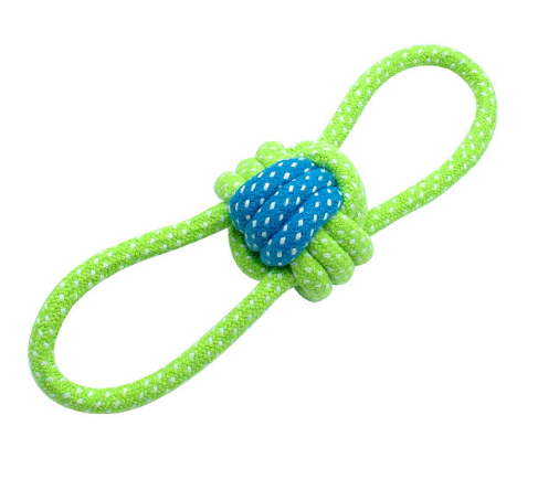 Cotton Dog Rope Toy, Knot Puppy Chew Teething Toys