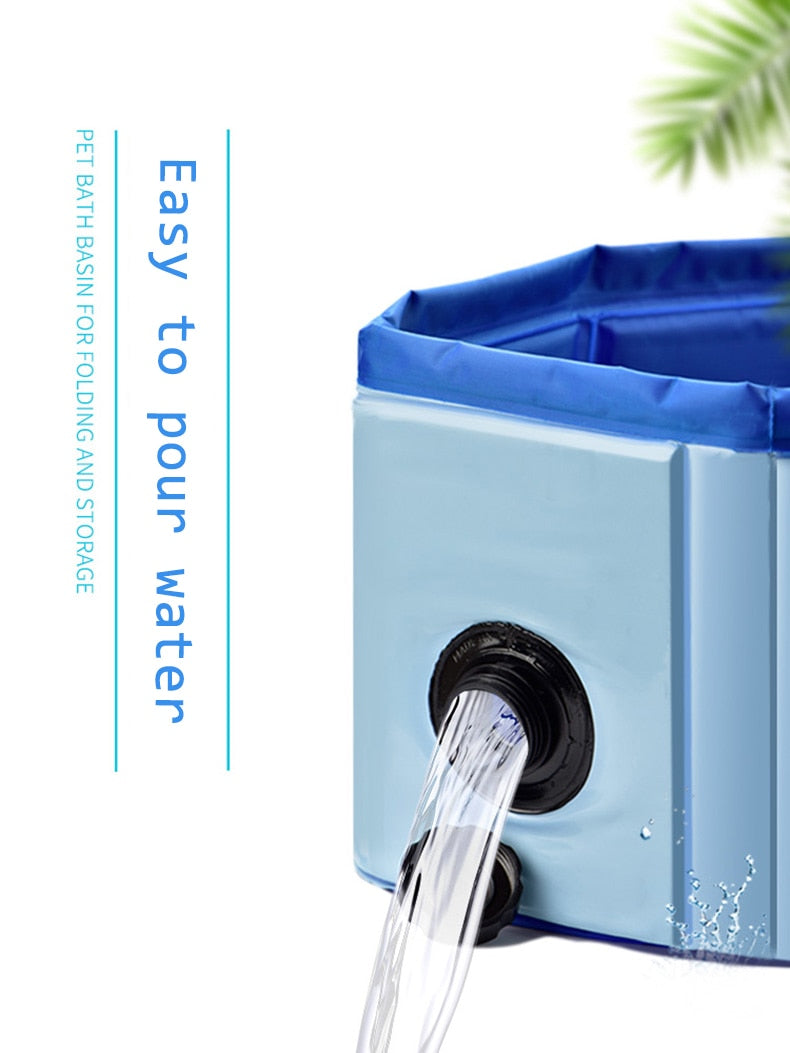 Foldable Dog Pool / Pet Bath