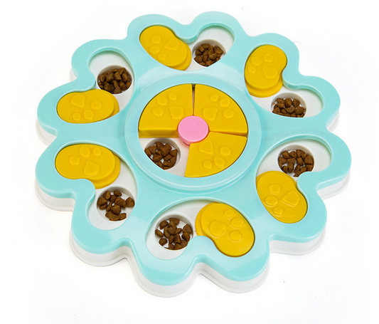 Educational Dog Feeding Tray