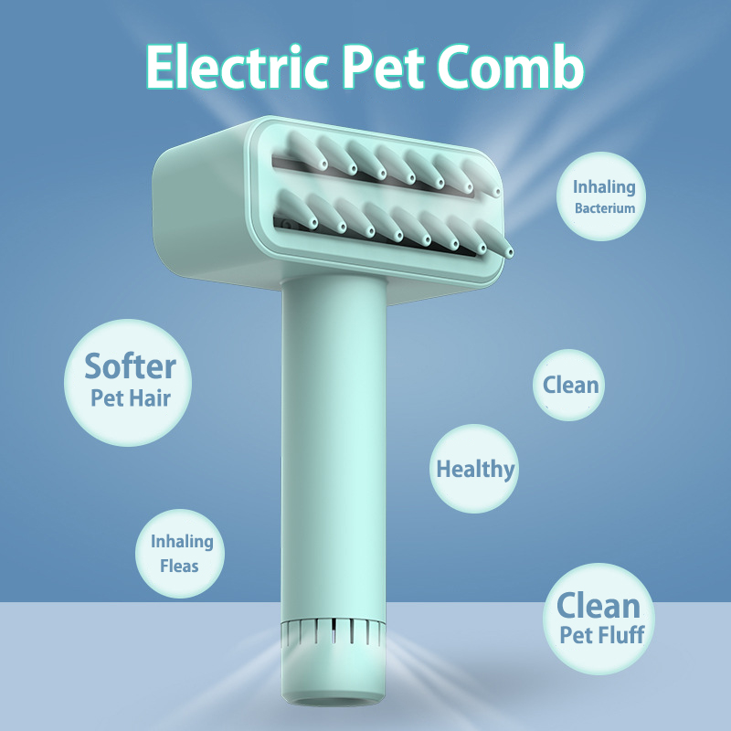 Electric Dog Vacuum Comb