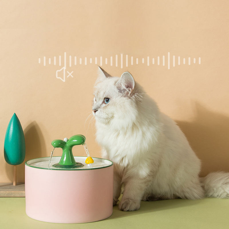 Electric Ceramic Circulating Cat Water Dispenser