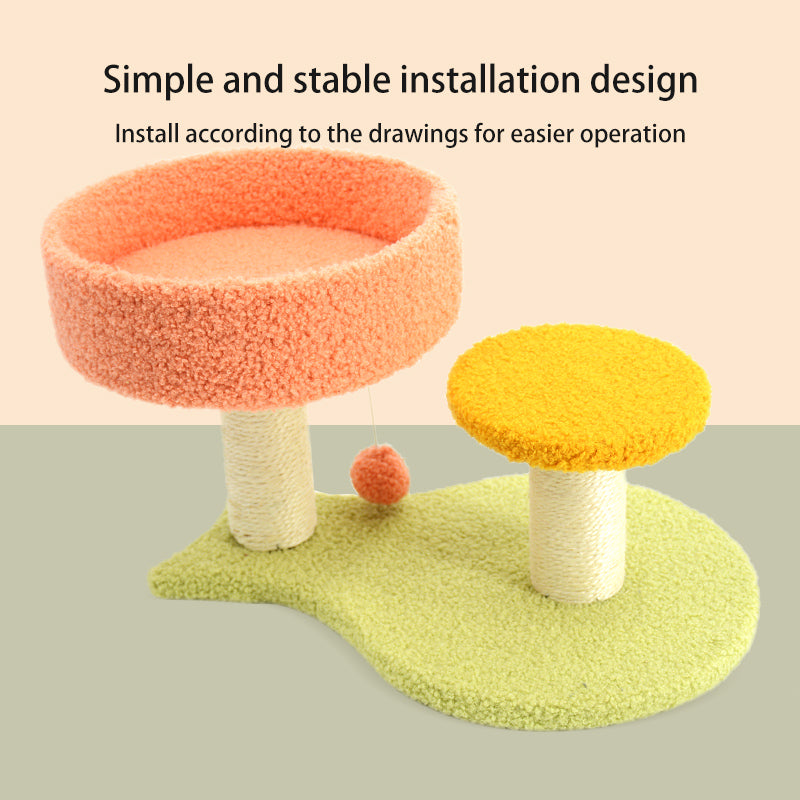 Fish Shaped Cat Stand, Cat Tree Platform