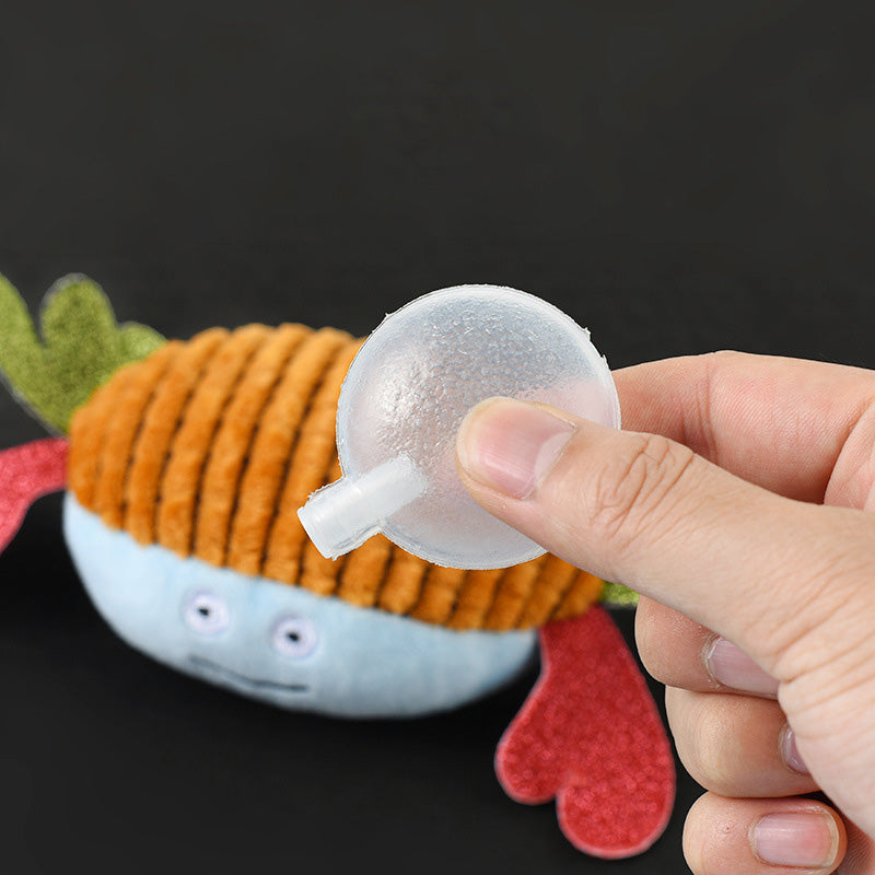 Crab Dog Toy with Squeaker