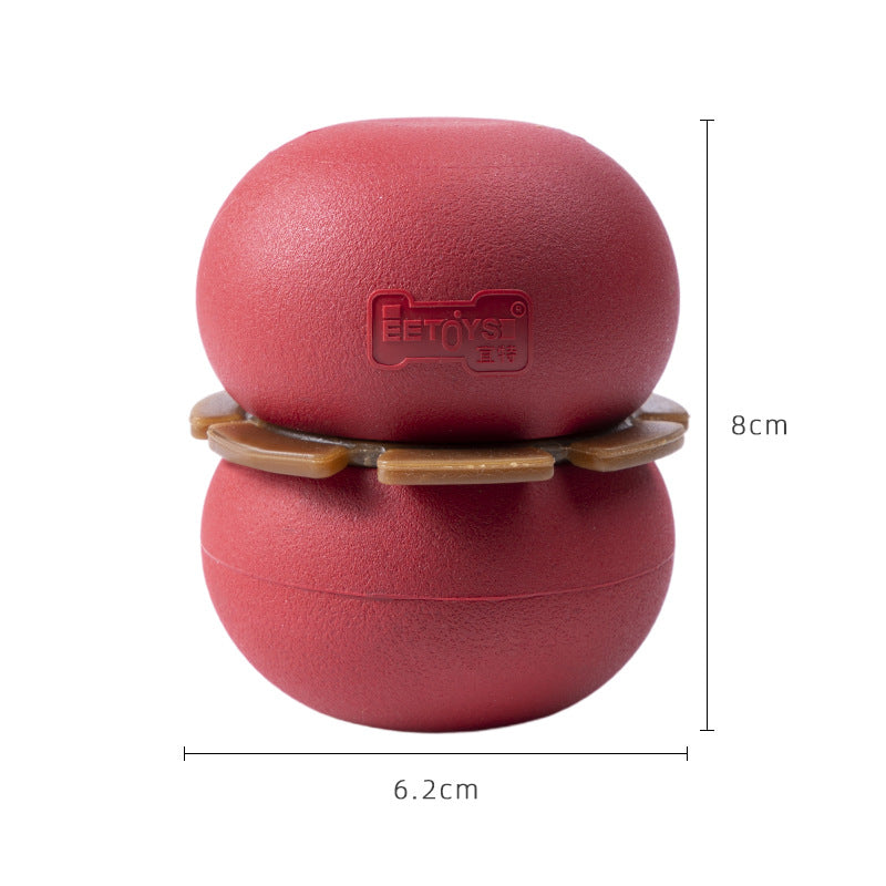 Z Tire shape dog nibbles Hiding Food Interactive Iq Training rubber Dog Chew Toy