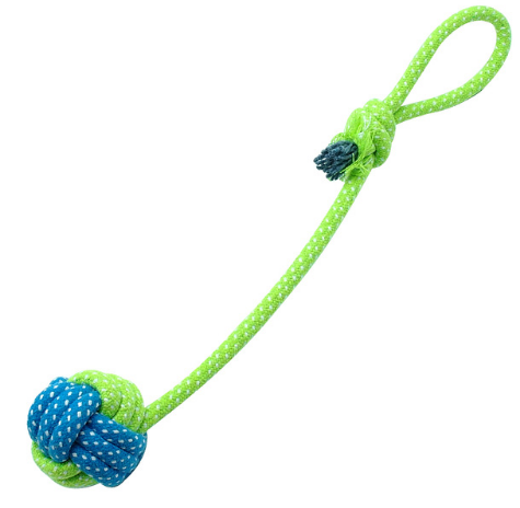 Cotton Dog Rope Toy, Knot Puppy Chew Teething Toys