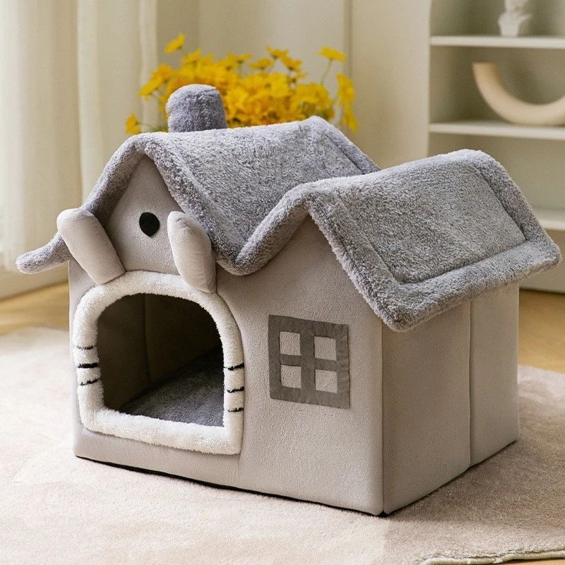 Double Top Detachable Pet House