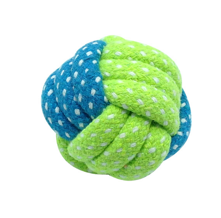 Cotton Dog Rope Toy, Knot Puppy Chew Teething Toys