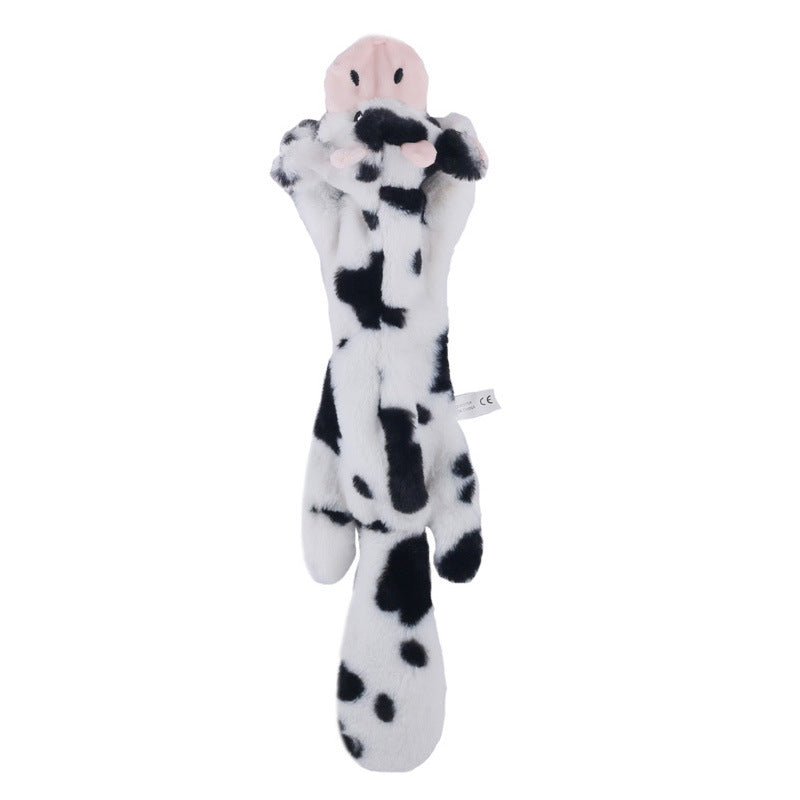 Animal Themed, No Stuffing Dog Toy, Crinkle, Squeaker