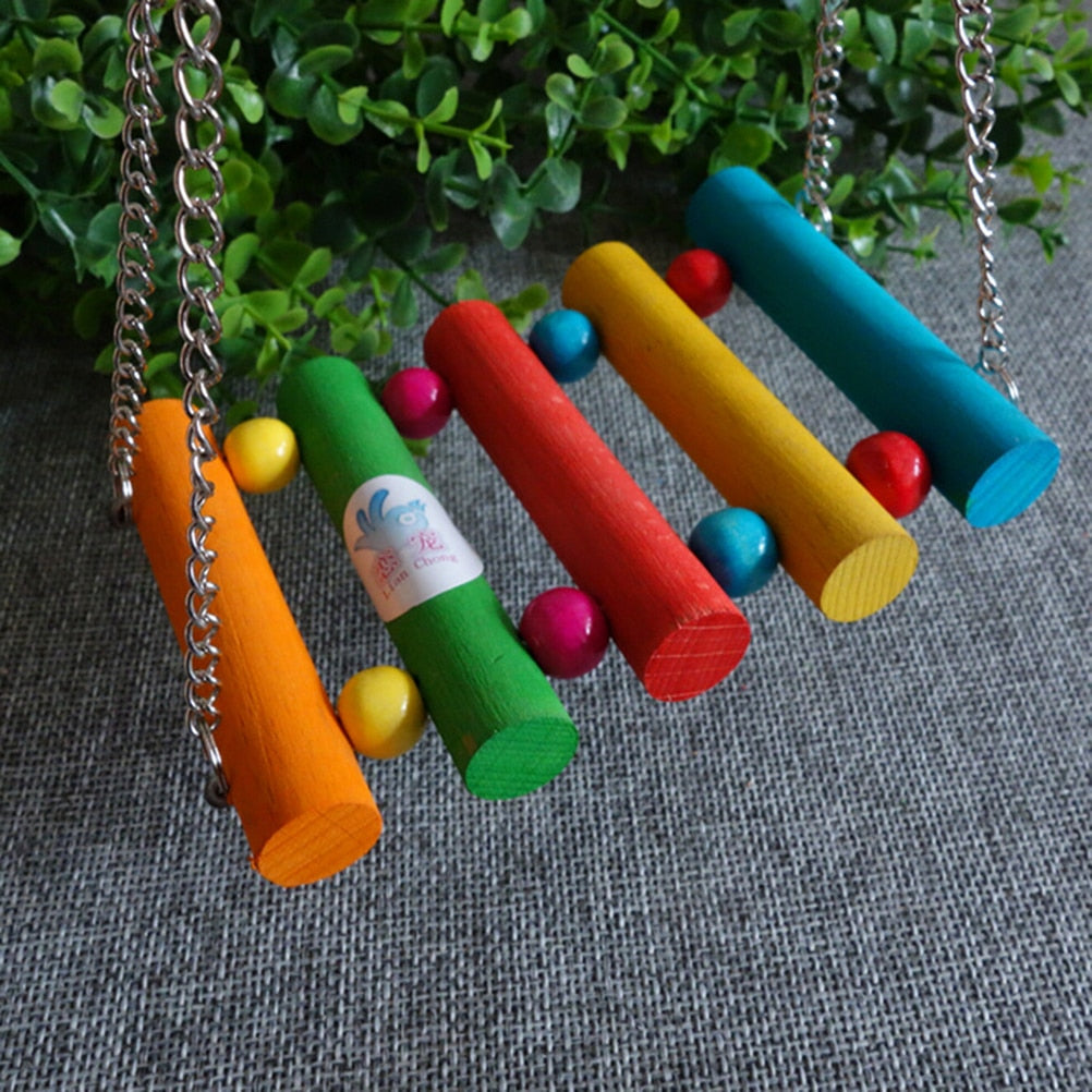 Bird Toy, Bird Cage Hanging Bridge