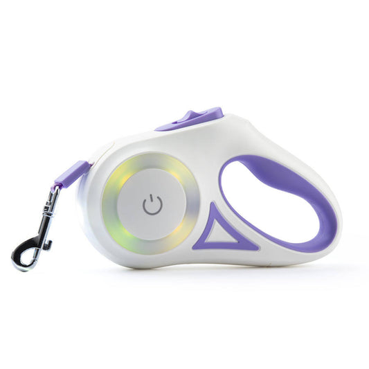 Glowing Automatic Retractable Dog Leash