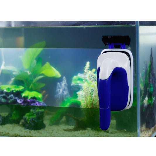 Floating Magnetic Aquarium Brush, Fish Tank Glass Algae Scraper