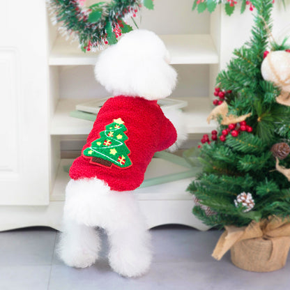 Christmas Fleece Dog Sweaters