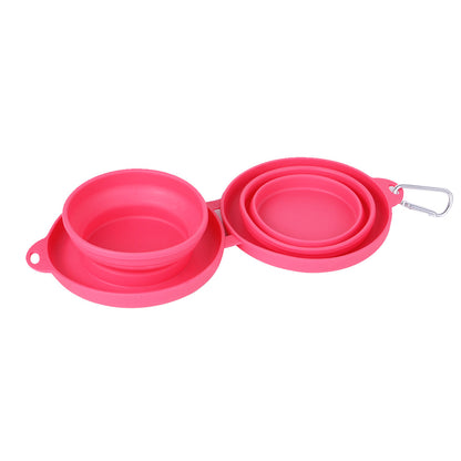 Folding Silicone Travel Pet Bowl