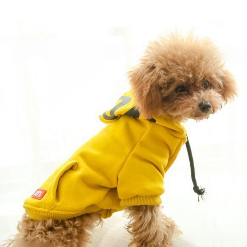 "World" Cotton Dog Hoodie