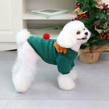 Christmas Fleece Dog Sweaters