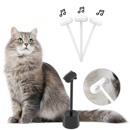 Hair Removal Scratching Cat Massage Brush