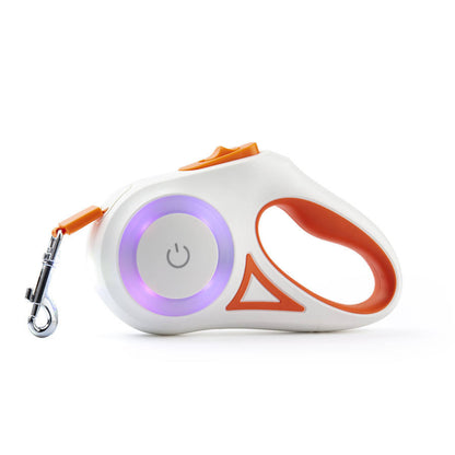 Glowing Automatic Retractable Dog Leash