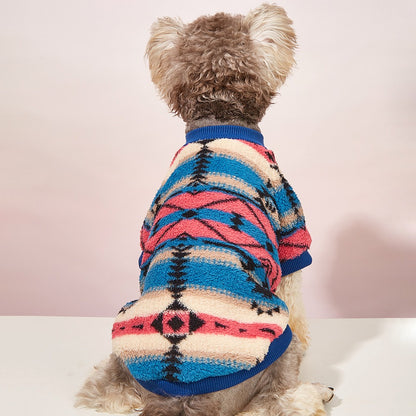 Native American Print Dog Sweater