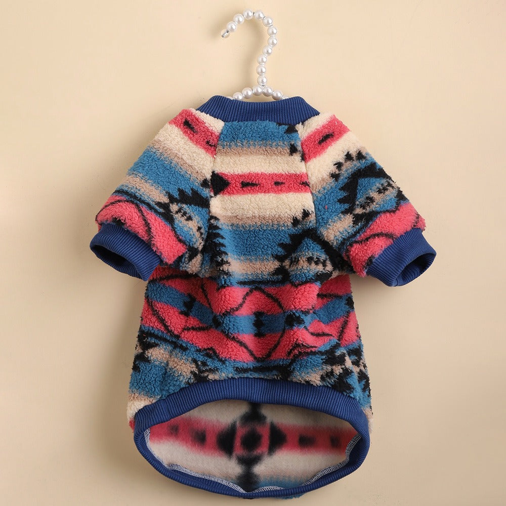 Native American Print Dog Sweater