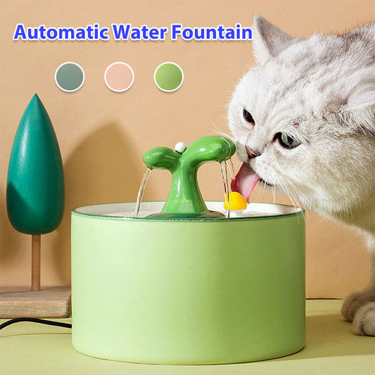 Electric Ceramic Circulating Cat Water Dispenser