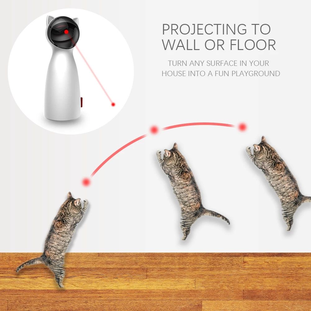 Laser Cat Teaser Toy