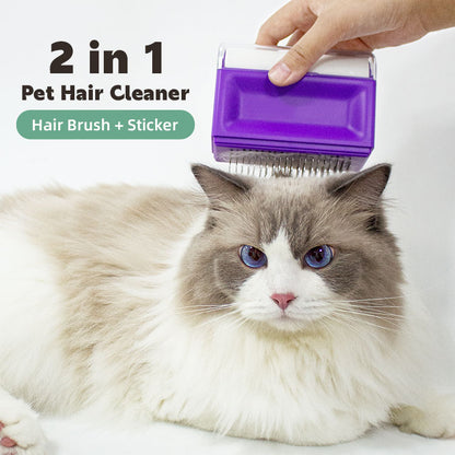 Hair Removal Comb, Self-Cleaning Cat Comb