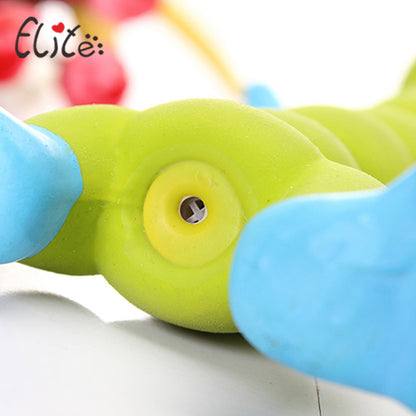 Latex Cartoon Shaped Molar Stick Dog Toy