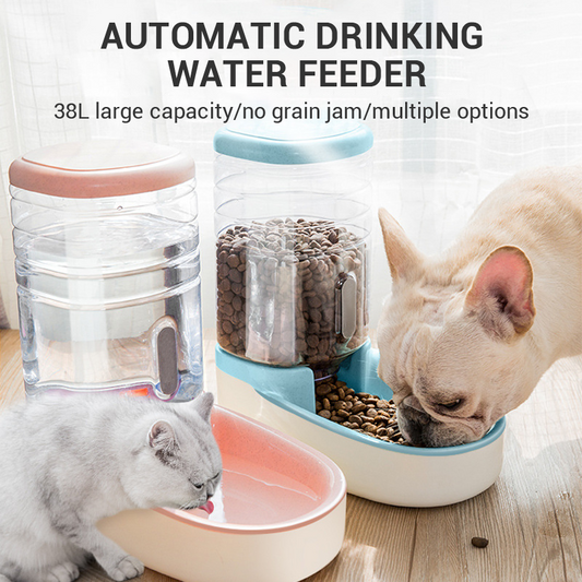 Automatic Pet Feeder, Water Dispenser