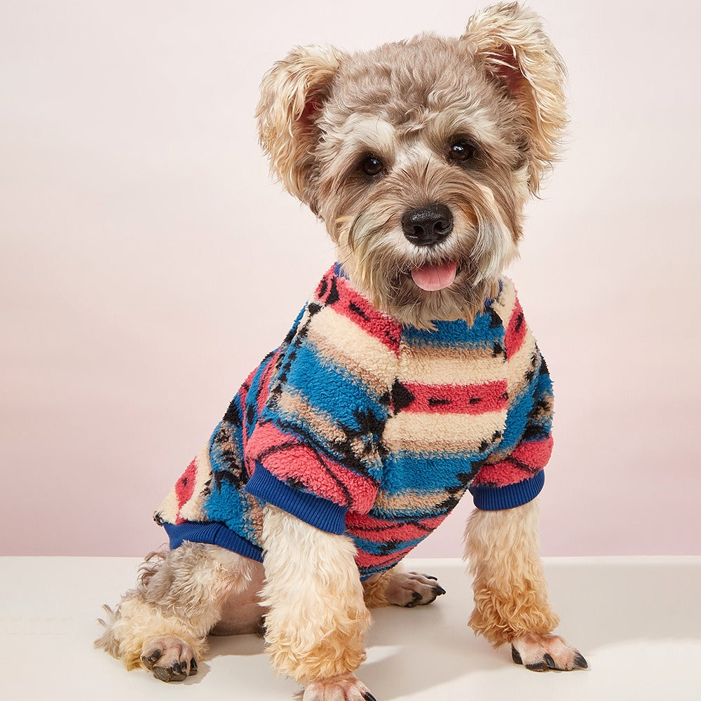 Native American Print Dog Sweater