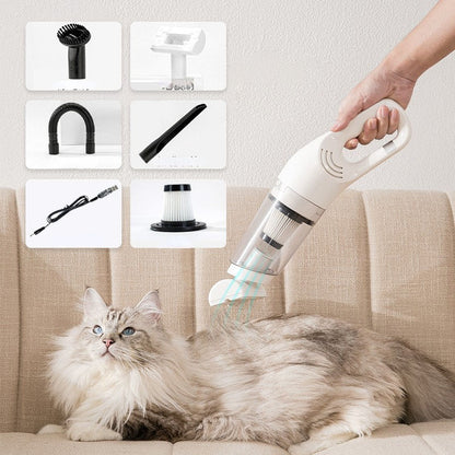 Cordless Household USB Charge Vacuum Cleaner, Pet Hair Suction Vacuum