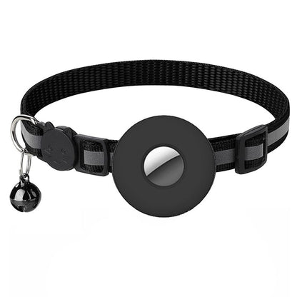 Airtag Reflective Cat Collar with Bell