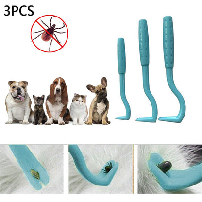 Flea Remover Tools for Pets, 3 Pieces