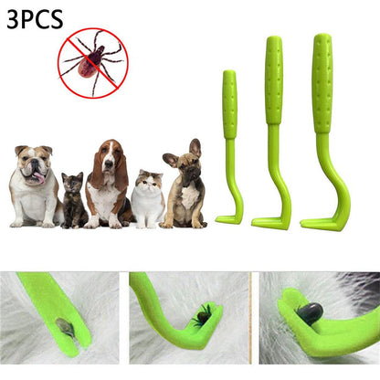 Flea Remover Tools for Pets, 3 Pieces